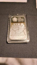 STARWARS 1OZ OF .999 FINE SILVER BULLION BAR
