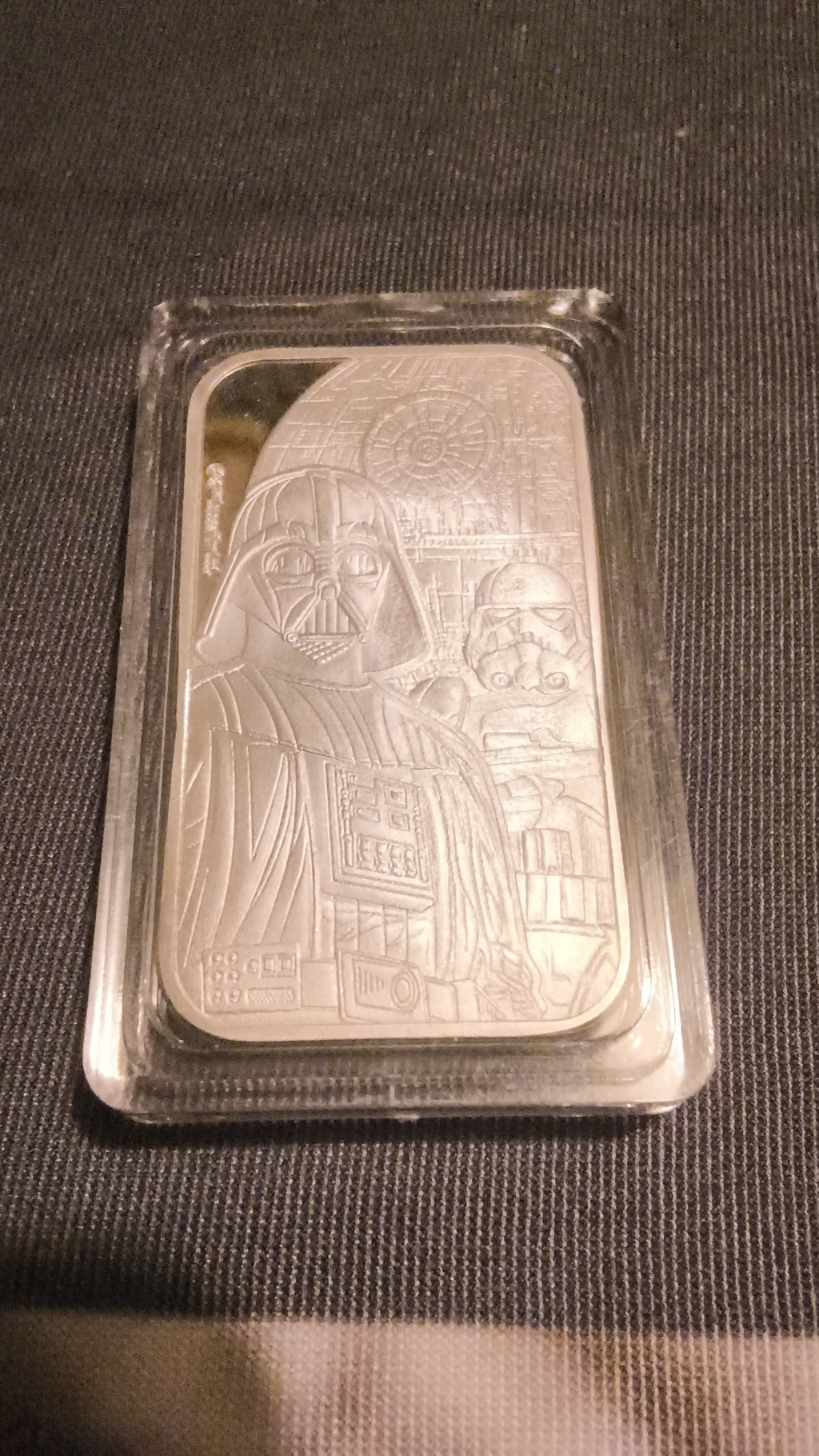 STARWARS 1OZ OF .999 FINE SILVER BULLION BAR