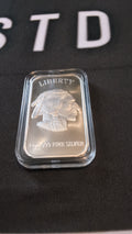 1OZ OF .999 FINE SILVER BUFFALO BAR